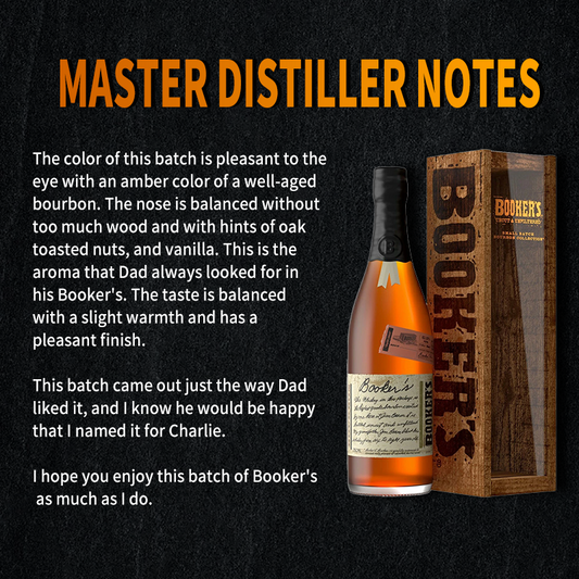 ブーカーズ・スモール・バッチ・ブルボン・ウィスキーBooker's Small Batch Bourbon Whiskey 750ml 63.3%布克斯小批次波本威士忌